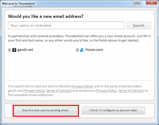 Cloudiance Knowledgebase Configuring Thunderbird For Use With Your Zmailcloud Account